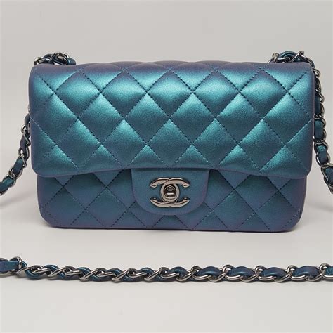 chanel classic flap bag turquoise|chanel reissue flap bag.